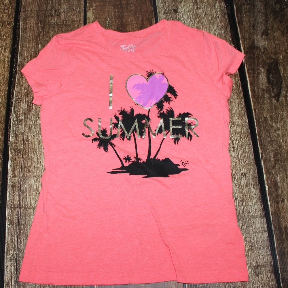 Justice Size 12 Tee
